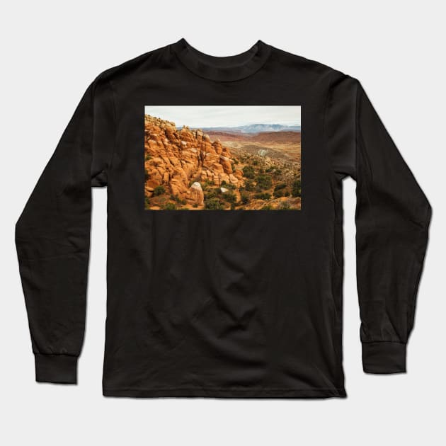 Moab Views Long Sleeve T-Shirt by CorrieMick